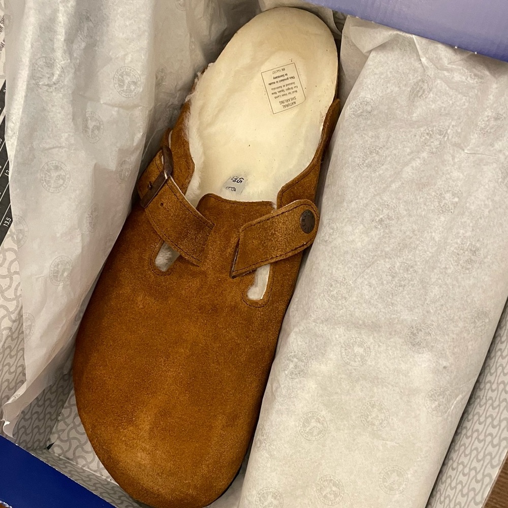 Brand new in box men’s Birkenstock Boston Clog